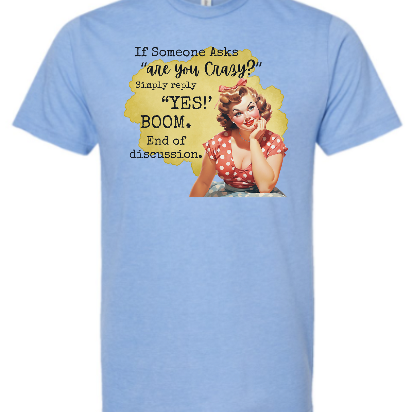 Retro Woman, Sarcastic Housewife, Retro Housewife Tee, Vintage Vibes Shirt, Funny Retro Shirt