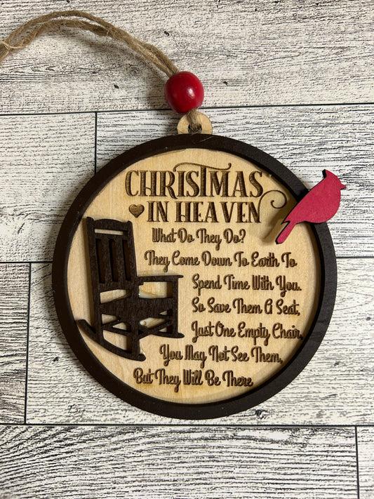 Christmas In Heaven Ornament