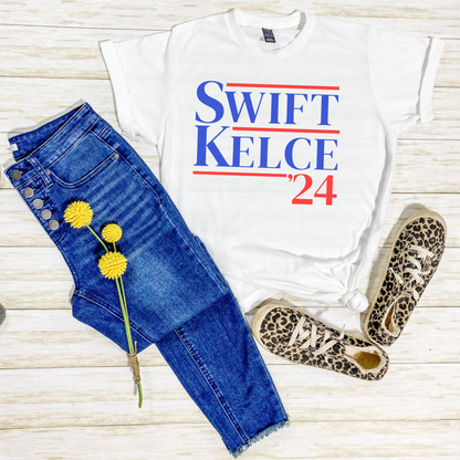 Swift Kelce 24, Swiftie Merch, Swiftie Gift, Funny Political Tee