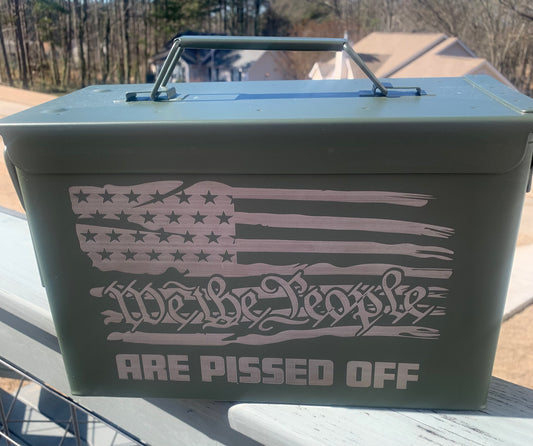 Personalized Ammo Box, Groomsmen Gifts, Prepper Gift, Custom Hunting Ammo Can, Gifts for Men, Gifts for Him, Cool Personalized Gifts