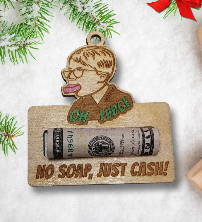 Money Holder Ornaments. Fun keepsake ornament money holder.