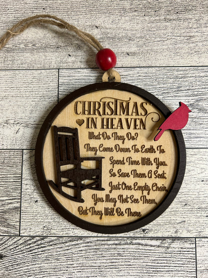 Christmas In Heaven Ornament