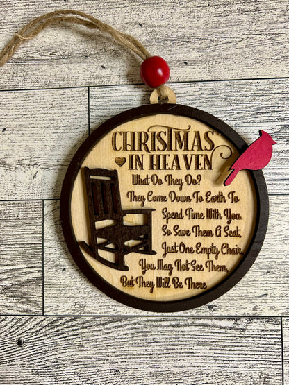 Christmas In Heaven Ornament