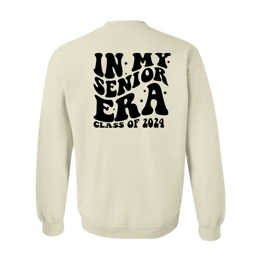 In My Senior Era, 2024 Graduate, Senior Crewneck, Class of 2024, Senior Era Sweatshirt