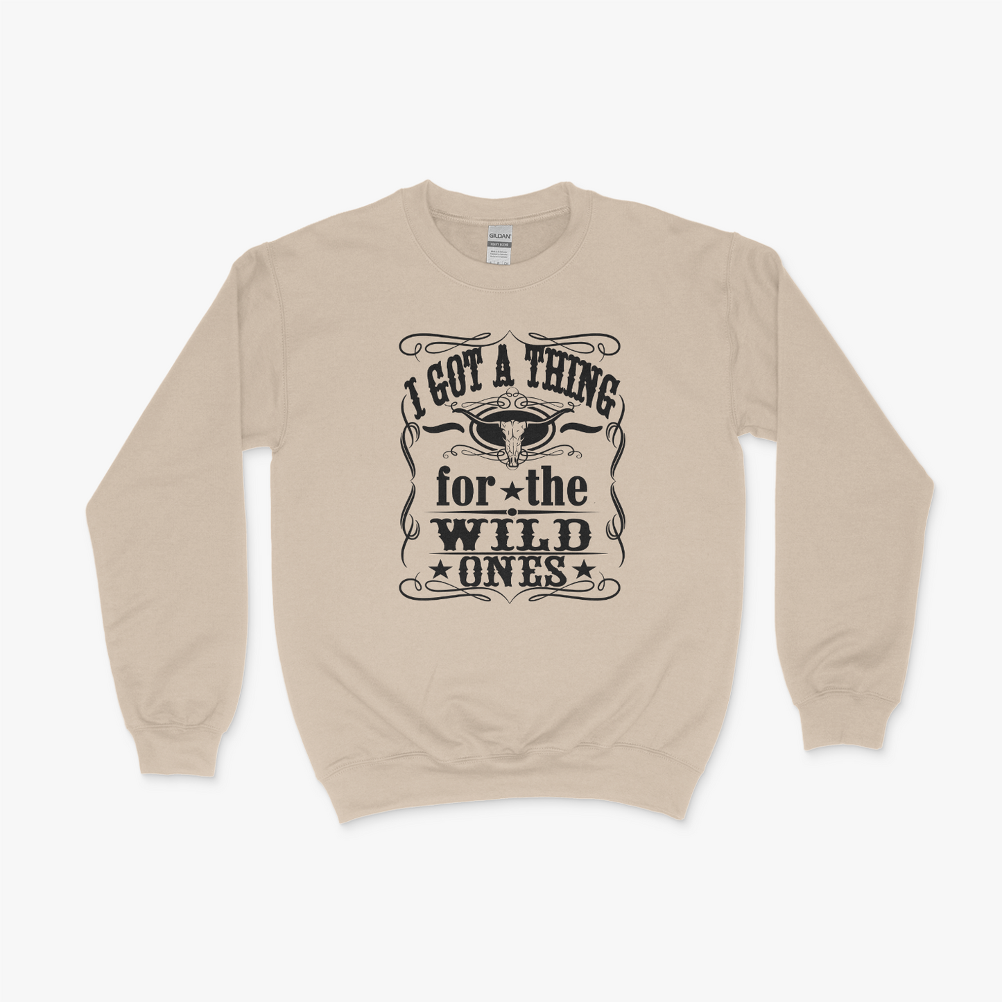 I Got A Thing For The Wild ones, Valentine Gift, Wild Ones, Country Music, Retro Cowgirl, Whiskey Themed Sweatshirt, Western Sublimation, Music